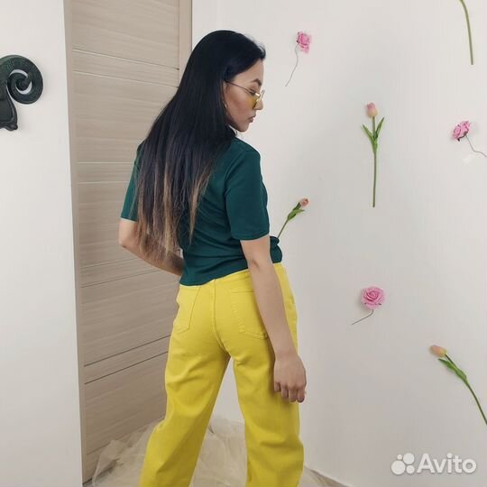 Топ-поло в рубчик