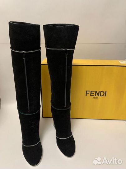 Сапоги fendi оригинал / размер 38