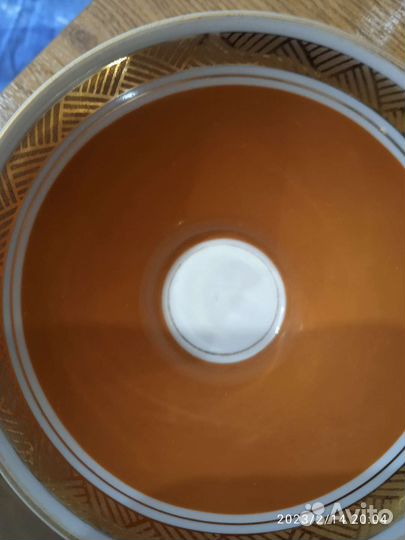 Чайная пара фарфор гдр