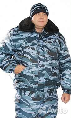 Куртка охрана расцветка серый камыш