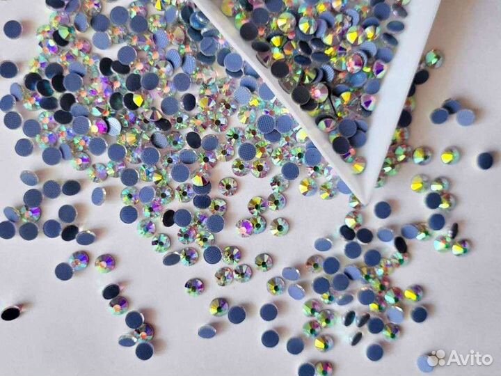 Термостразы Crystal AB, Стразы горячей фиксации аб