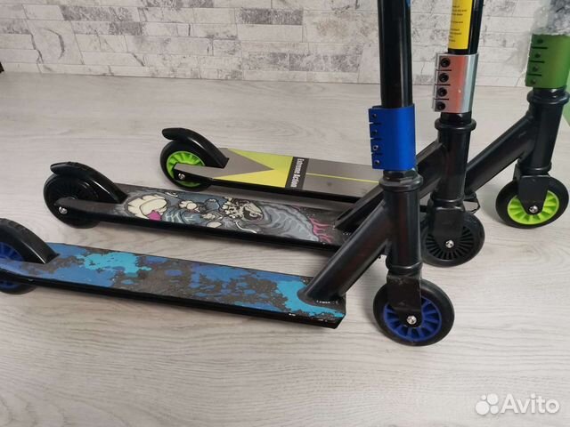 Трюковой самокат новый