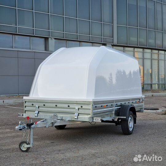 Пластиковая крышка на прицеп Мзса, Автос, сст