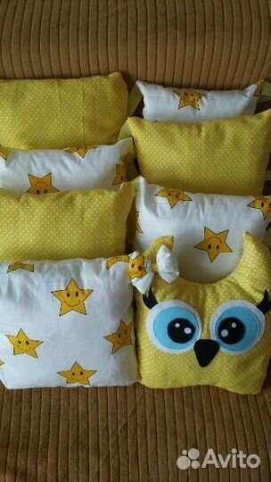 Бортики в кроватку