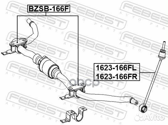 Комплект втулок mercedes benz ML/GLE 350 CDI/D