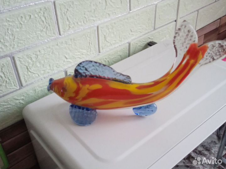 Декоративная рыба из стекла