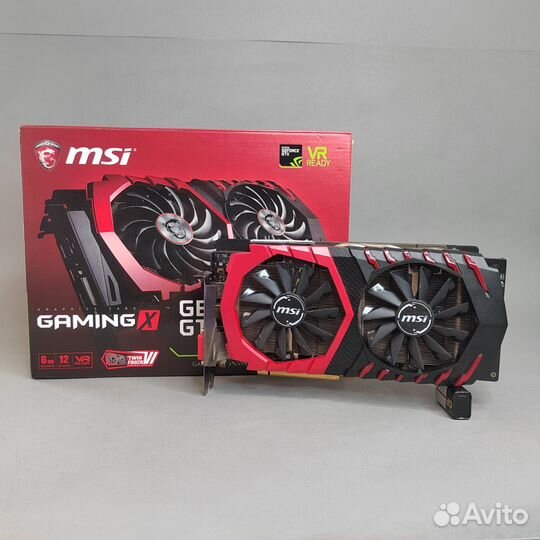 Видеокарта MSI GeForce GTX 1060 6Gb Gaming X
