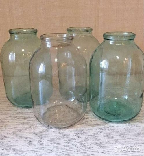 Бутыль стеклянный 3 литра