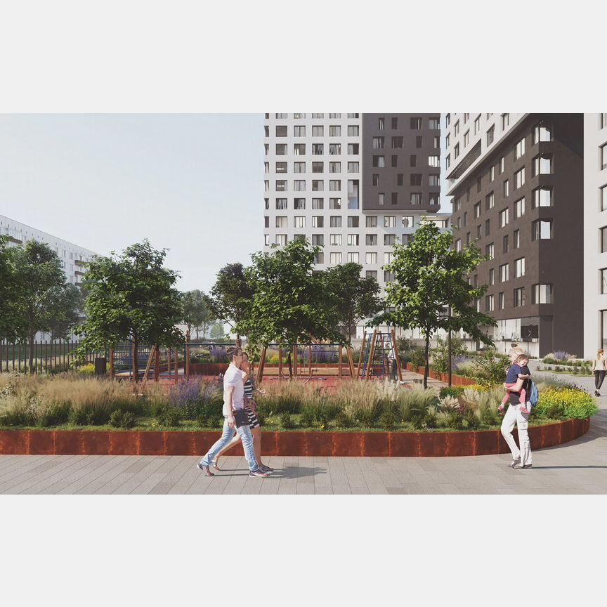 1-к. квартира, 40,4 м², 4/19 эт.