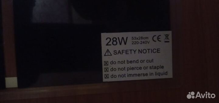 Коврик греющий для террариума