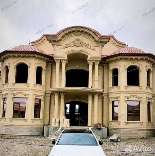 Облицовка дагестанским камнем