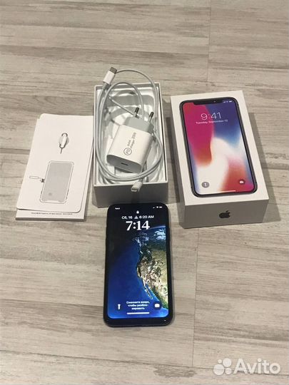 iPhone X, 256 ГБ