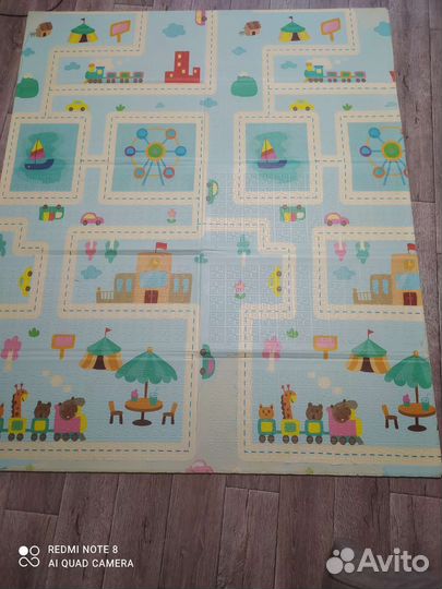 Складной детский коврик