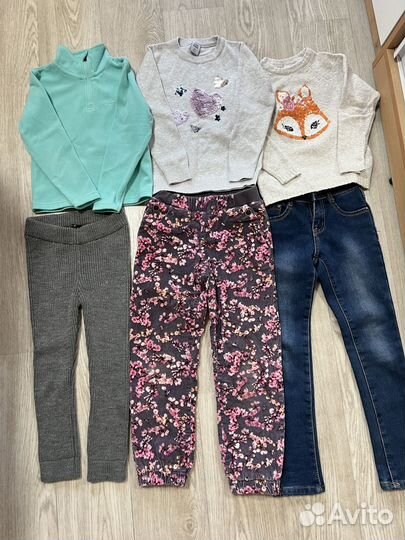 Вещи для девочки 110-116