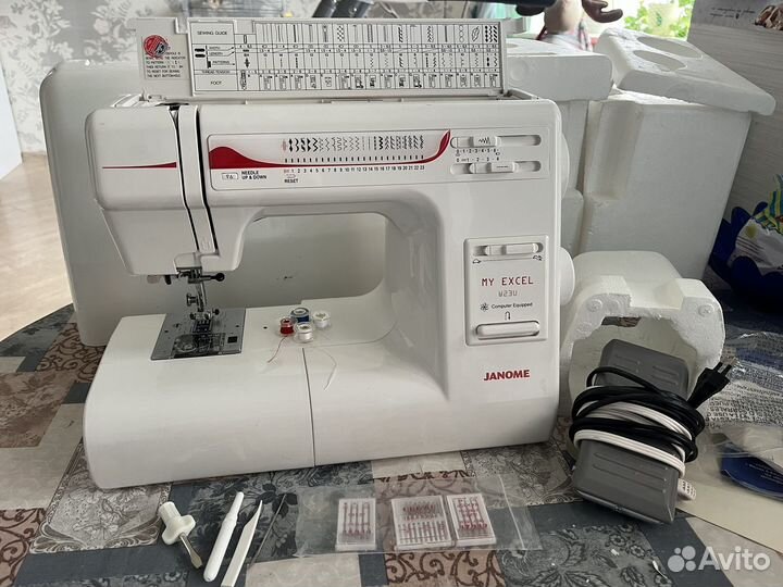 Швейная машина Janome my excel W23U