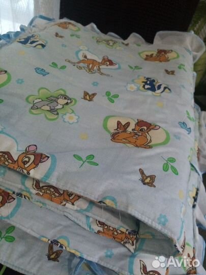 Бортики в кроватку