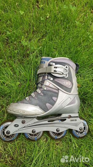 Роликовые коньки tecnica ruby б/у