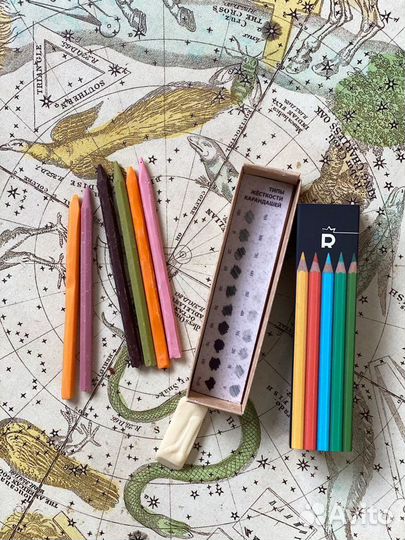 Шоколадный набор «Карандаши» мини для школьников