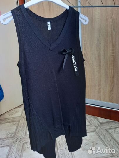 Жилетка для девочки школьная