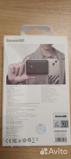 Baseus Повербанк 6000 mAh MagSafe