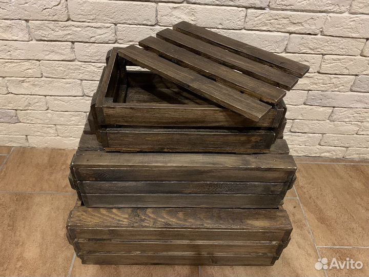 Ящик деревянный