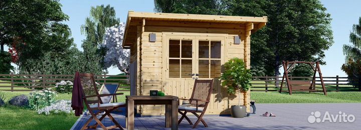 Дом из бруса пегас пк 34 3x3 TP