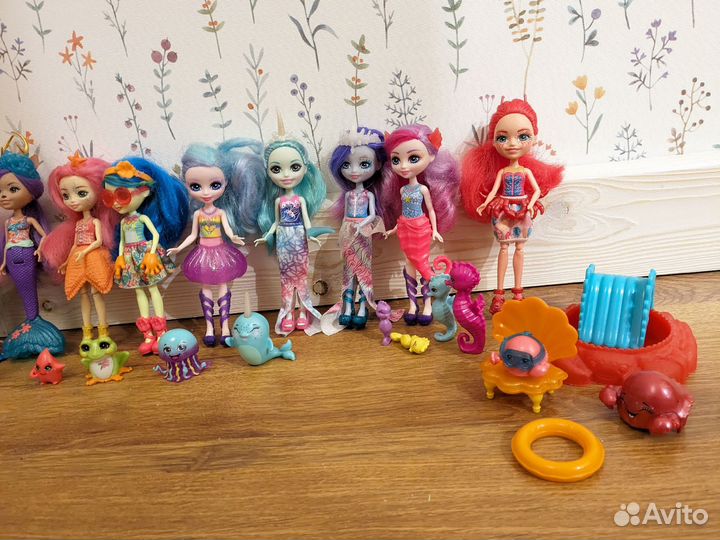 Морская серия кукол Энчантималс