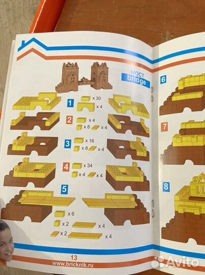 Конструктор из настоящих кирпичиков