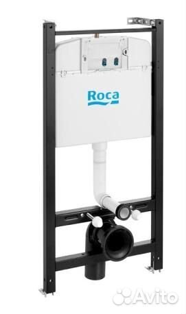 Унитаз Roca Meridian Compact 4 в 1 инсталляция для