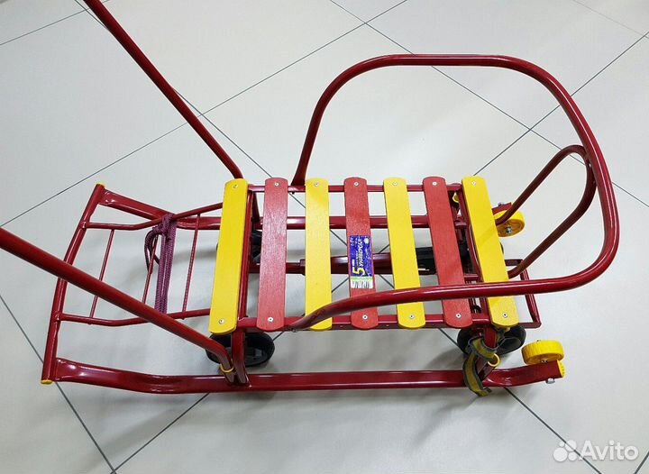 Детские санки коляска