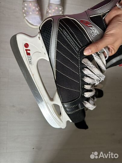 Коньки хоккейные larsen guts 41