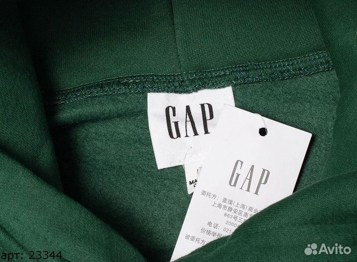 Худи GAP зеленое