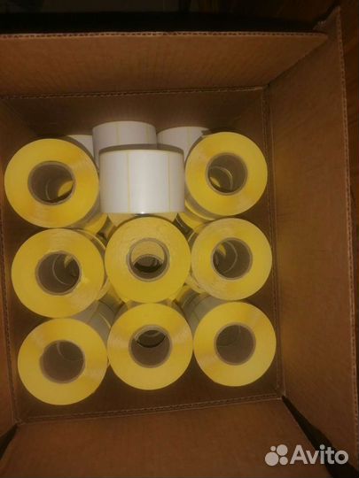 Tермоэтикетки топ 58х40, 58х60, 100х150