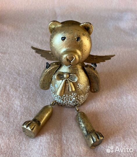 Интерьерная фигурка Мишка с крылышками. Новый
