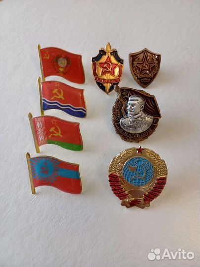 Значки символика СССР