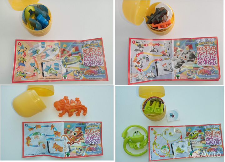 Игрушки Киндер Сюрприз сезона 2024 VT