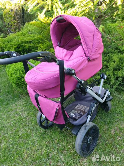 Коляска 2в1 Teutonia Mistral S+адаптер для а/к