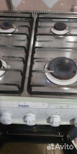 Плита газовая, бу, с рабочей духовкой