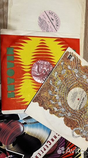 Пластинки виниловые разных лет