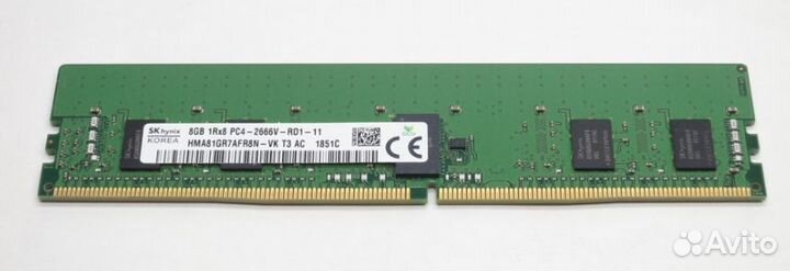 Оперативная память DDR4 8GB ECC из Китая