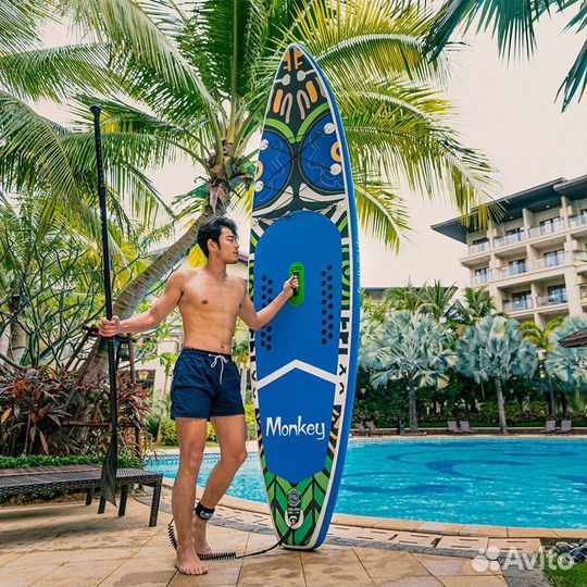 Надувная доска для sup-бординга FunWater monkey11’