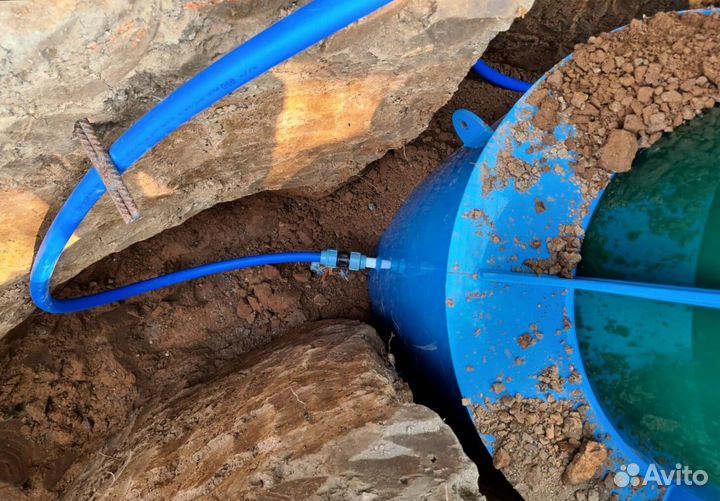 Водопровод на даче, без предоплаты