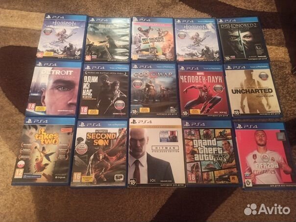 Продам игры на ps 4 / ps 5