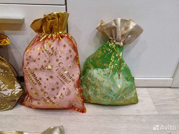 Мешочки для новогодних подарков