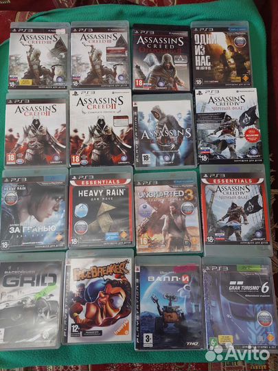 Sony PlayStation PS3 игры