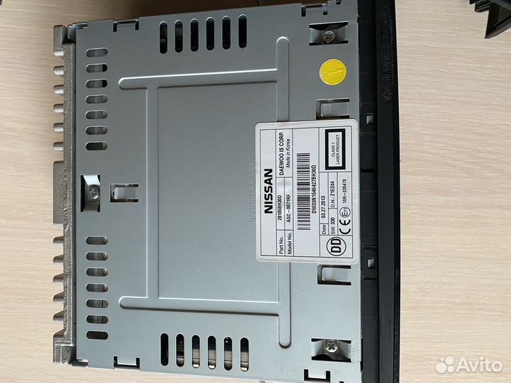 Штатная магнитола Nissan qashqai j10