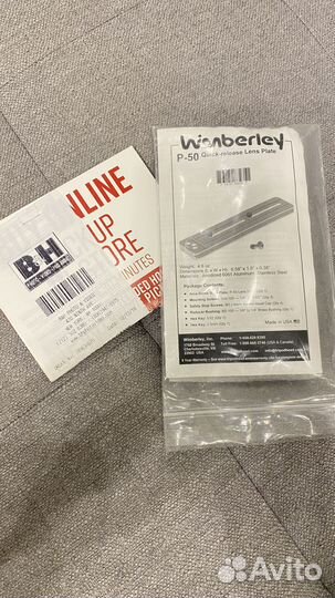 Wimberley P-50 Lens Plate Quick - Release