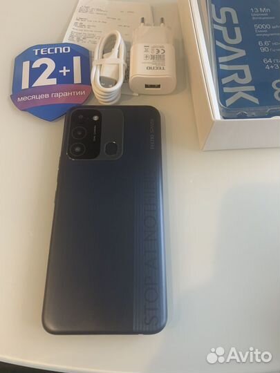 TECNO Spark 8C, 4/64 ГБ