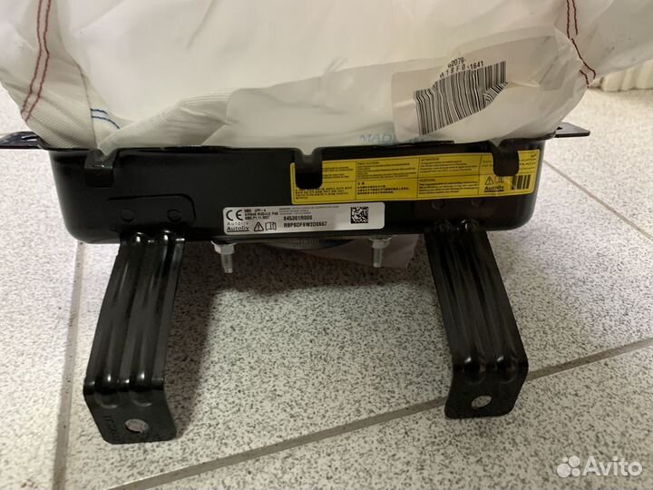 Подушка безопасности раскрытая Solaris 14-17г