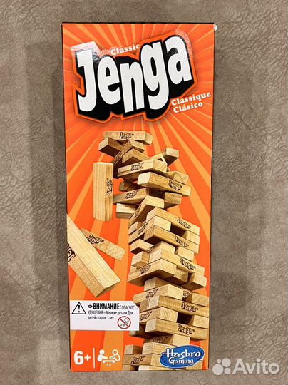 Jenga игра настольная